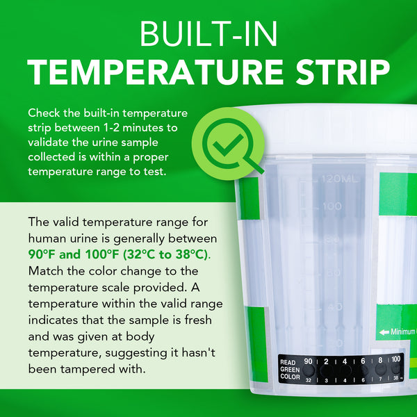 Easy@Home Drug Test Cup: Urine Drug Test Kits, Testing for AMP, BUP, BAR, BZO, COC, MET, MDMA, MOP 300, MTD, OXY, PCP, THC 50, Including Highly Sensitive THC Tests for Home Use, ECDOA3-6125B 1Pack