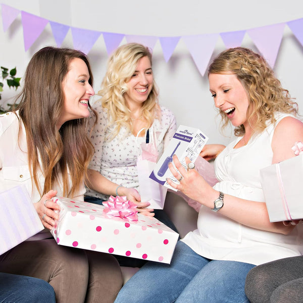 Portable Peri Bottle for Postpartum & Perineal Care: Easy@Home Handheld Bidet Perfect for Personal Hygiene Cleaning & Travel Friendly | 380ml Leakproof & Convenient Design | EPB-01 Purple