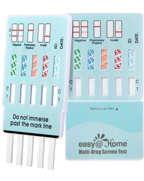 Easy@Home 5 Panel Instant Drug Test Dip EDOAP-754