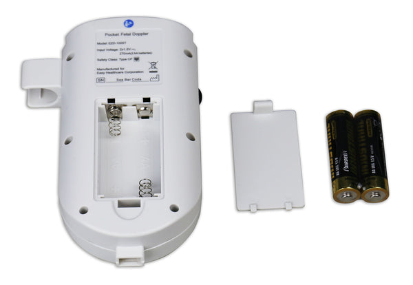 SweetieSong EZD-100ST Pocket Fetal Doppler 3MZ Probe, Baby Heart Monitor