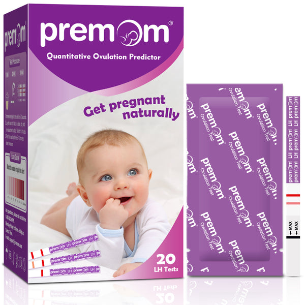Premom Quantitative Ovulation Test Strips, 20-Pack, PMS2-S:20
