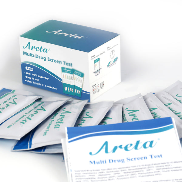 Areta 10 Panel Urine Drug Test Dip Card Kit #ADTP-3104