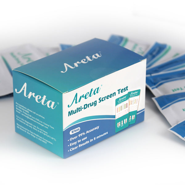 Areta 6 Panel Urine Drug Test Dip Card Kit #ADTP-264