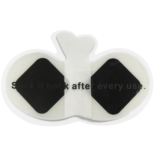 Easy@home Tens Unit Wireless Electrode Pads Self Stick Carbon Pads, 4 pack 6.5" x 3" Reusable - Non Irritating Design Pulse Massagers Replacement ETP015-8 pads
