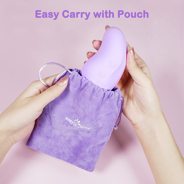 Lactation Massager Breastfeeding Stimulator: 2-in-1 Nursing Baby Pump Mom Breast Support | Warming Sore Tenderness Relief Nipple Massage | Postpartum Essential | Improves Breastmilk Flow EHL038