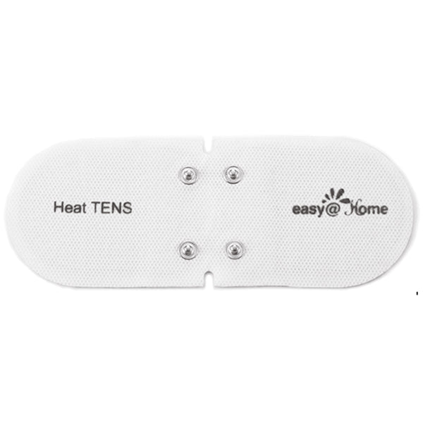 Easy@home Tens Unit Self Stick Carbon Electrode Pads, 2 Pack 6.9" x 2.6" Reusable Pads- Non Irritating Design ETP018