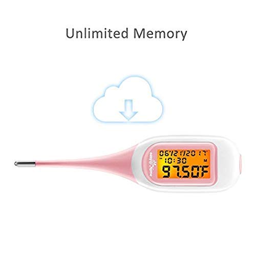 Easy@Home Smart Basal Thermometer, Large Screen and Backlit, Period Tr –  Easy@Home Fertility