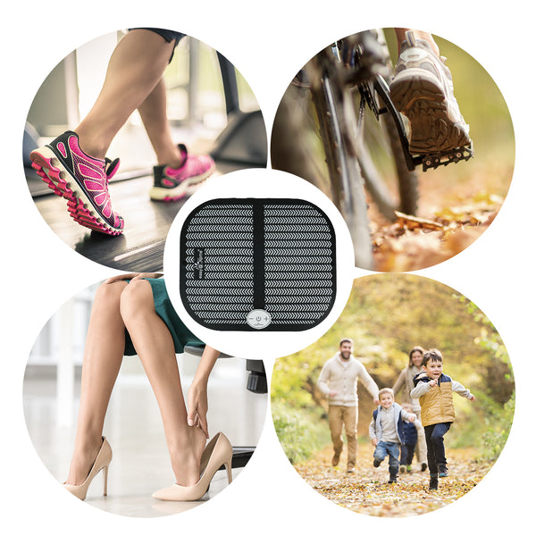 Easy@Home TENS Foot Massager Mat - Accessory of TENS Model# EHE015 and EHE029G (Controller Sold Separately, Mat Can’t Be Used Without TENS Unit Controller), Portable Foot Massager Pad EFM-05R