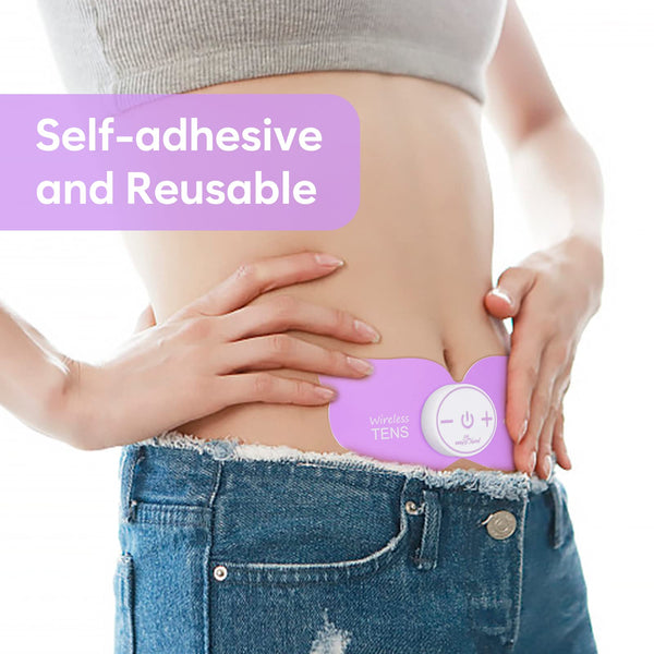 Tens Unit Wireless Electrode Pads: Easy@home Reusable Electrodes Pads I 3 Pack 6.6" x 3" Reusable Reusable I Non Irritating Design Pulse Massagers Replacement, 2 Pads per Pack, ETP019