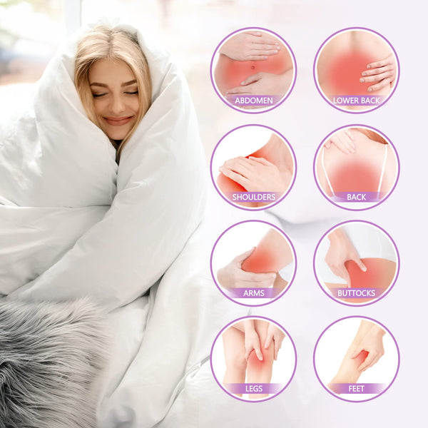 Easy@Home Electronic Pain Relief Stimulator: TENS Unit Wireless Muscle Stimulator | PMS Massage Therapy Machine | Portable Electrode Pads | FSA Eligible 6 Modes 20 Intensities EHE019