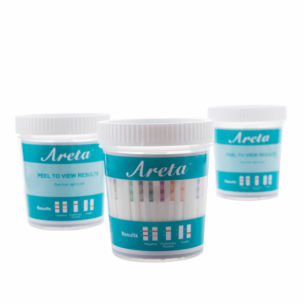 Areta 14 panel Instant Drug Test Cup Testing 14 Different Drugs Plus Temperature Strips #ACDOA-1144