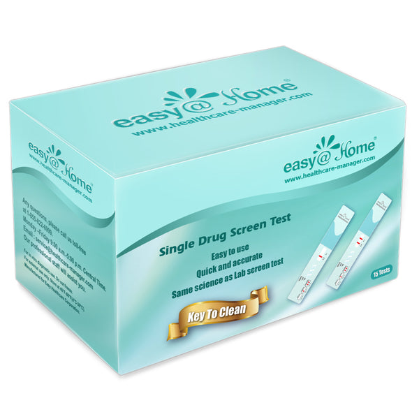 Easy@Home Single Panel Cocaine/COC Urine Drug Test Kit, EDCO-114