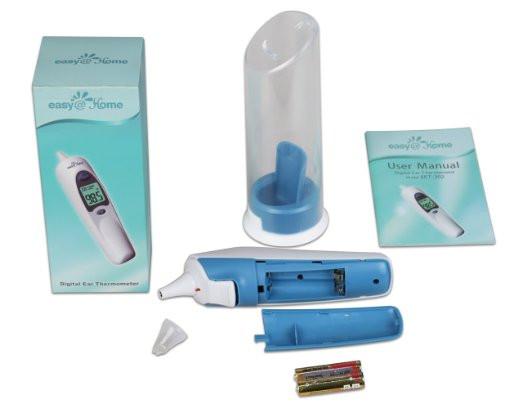 Family Planning - Easy@Home Digital Infrared Ear Thermometer With Fever Alarm For Children Or Adult #EET-302