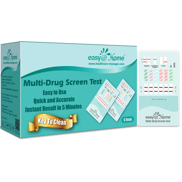 Easy@Home 6 Panel Dip Card Drug Test EDOA-865