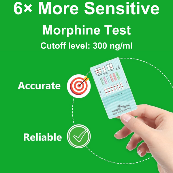 Easy@Home 6 Panel Dip Card Drug Test EDOA-865