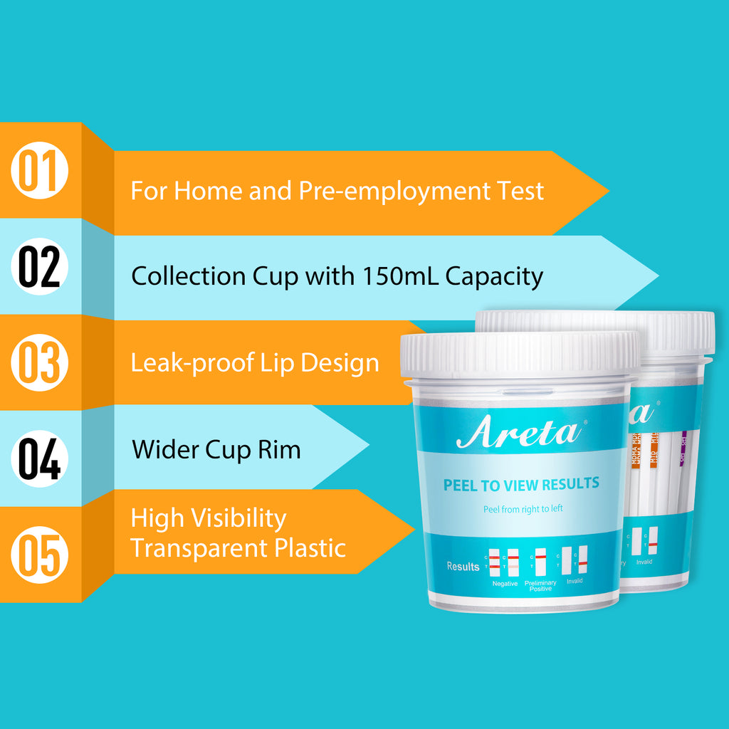 Areta Multi Panel Test In Home Drug Tests - Foto 7