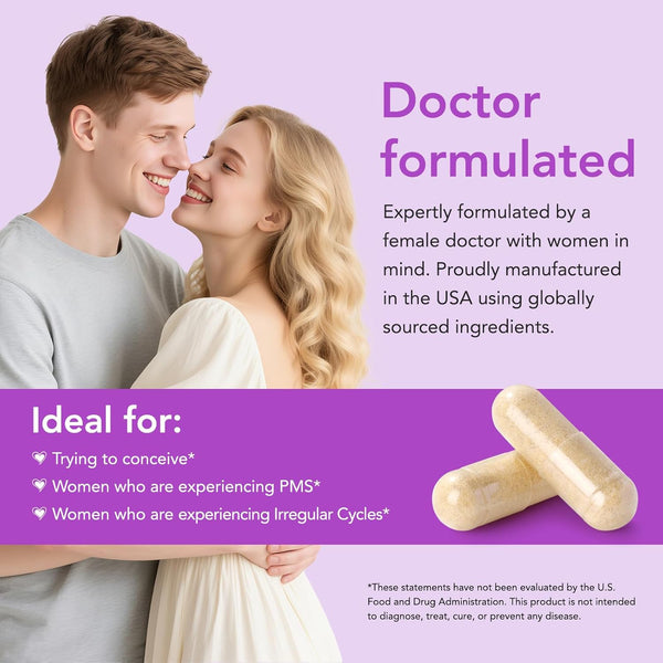 Premom Vitex, 1,000mg Per Serving, Vitex Chasteberry Supplement for Women, 2-in-1 with Fat Soluble Vitamin C, Hormone Balance, Fertility, Menstrual Cycle, & PMS Support*, Vegan, 60 Veggie Capsules