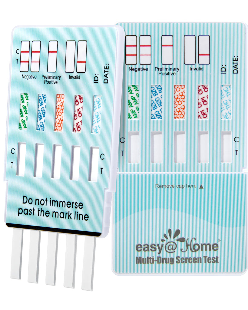 5 Panel Lab Test 5 Panel Urine Drug Test Kit #754 Easy@Home