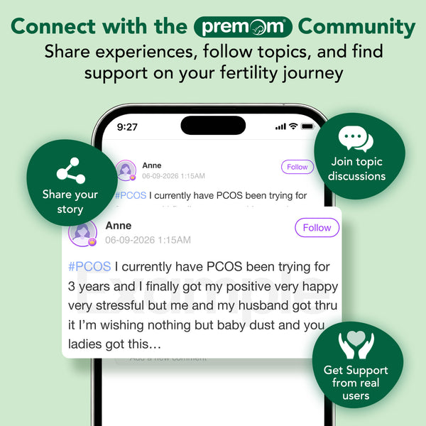 Easy@Home PdG Test - Track Post-Ovulation - 10 Strips + 6-Mo Premom Pro