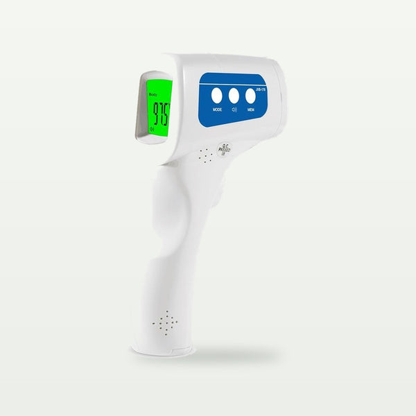 Easy@Home 3 in 1 Non-Contact Infrared Forehead Thermometer (US Stock) for Digital Temperature of Babies, Kids and Adults, Co-Branding JXB-178