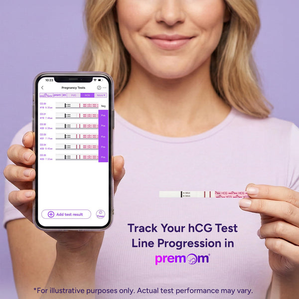 Easy@Home Ovulation & Pregnancy Test Strips Kit - 25 LH Ovulation Strips + 10 HCG Pregnancy Tests - Accurate Fertility Tracker (OPK) - Compatible with Premom App