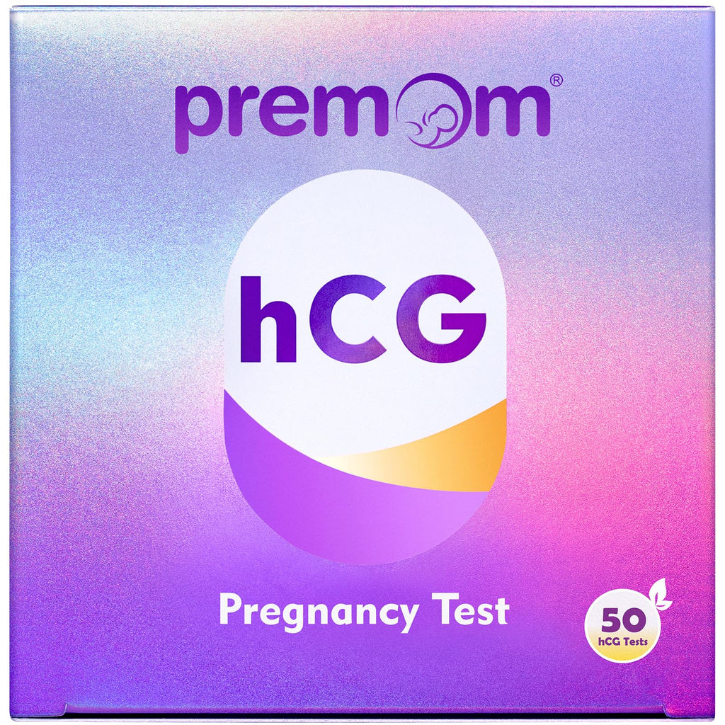 Premom Pregnancy Test Strips - Early Detection Pregnancy Test Kit Powered by Premom Ovulation Predictor APP (50 Count)