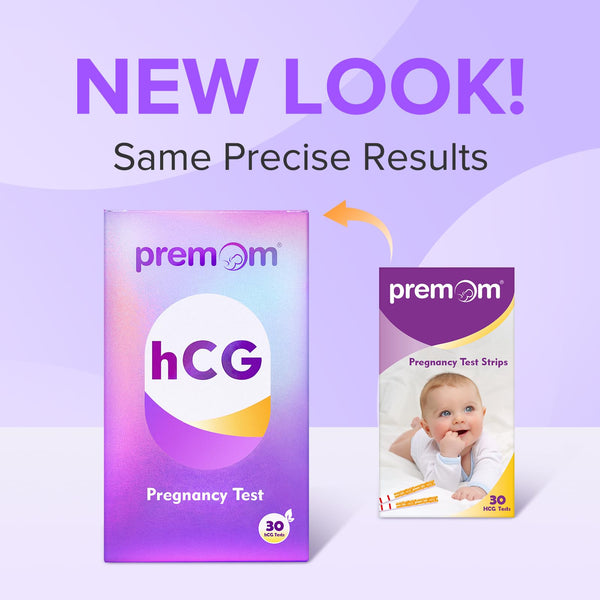 Premom Pregnancy Test Strips- 30 Pack Early Detection Pregnancy Test Kit Powered by Premom Ovulation Predictor iOS and Android APP