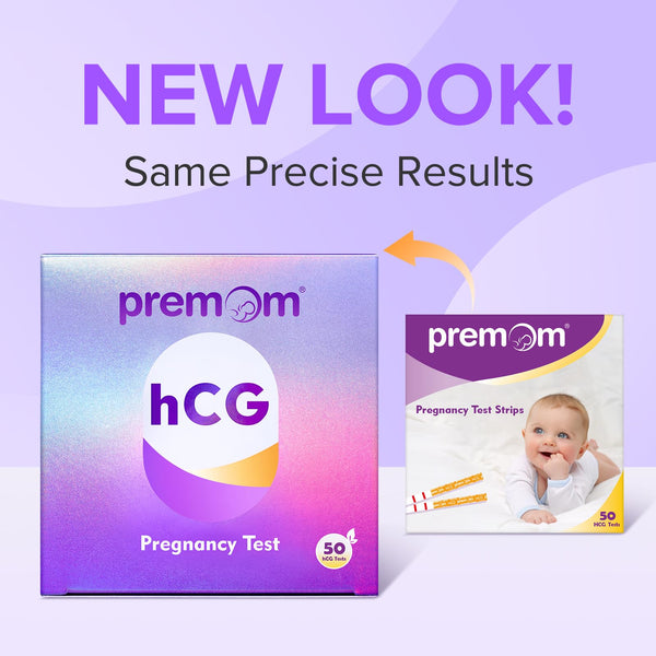 Premom Pregnancy Test Strips - Early Detection Pregnancy Test Kit Powered by Premom Ovulation Predictor APP (50 Count)