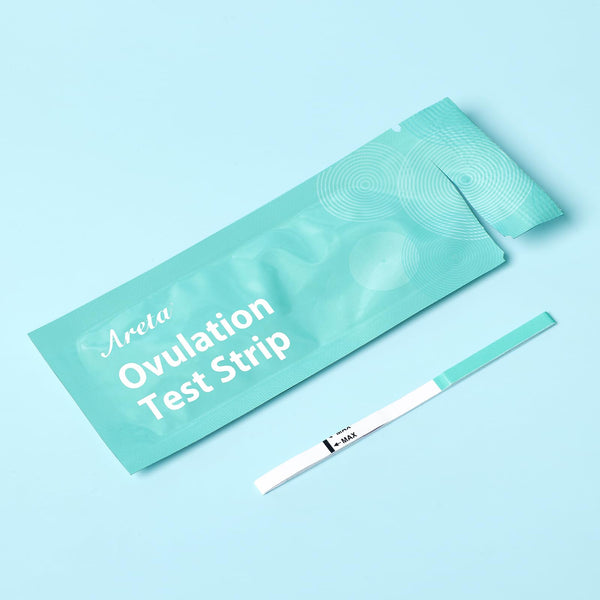 Areta 60 Ovulation Test Strips Kit: Accurate & Reliable for Women | Fast & Convenient Fertility Tracking | High Accuracy Ovulation Test Kit Blue | Expiration Date 11/13/2026