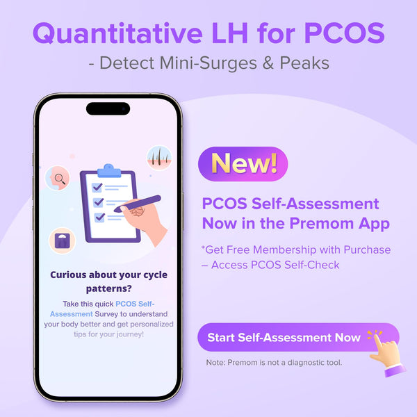 Premom Quantitative Ovulation Predictor Kit：40 Ovulation Tests + 10 Pregnancy Tests