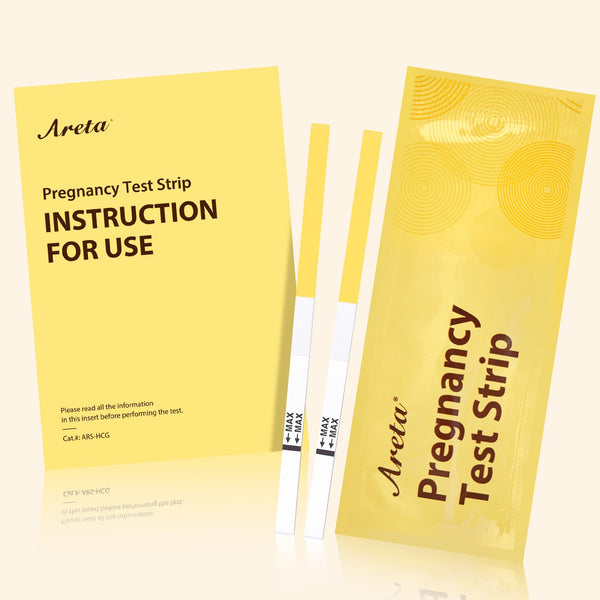 Areta Pregnancy Test Strips: 30-Pack hCG Tests, Highly Accurate and Rapid Results for Early Detection Before Your Missed Period | Expiration Date 11/24/2026