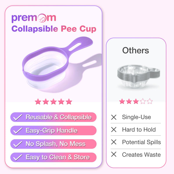 Easy@Home Ovulation & Pregnancy Test Kit: 50 Ovulation Test Strips + 3 Pregnancy Tests + 2 Collapsible Pee Cups - Accurate LH Surge Tracking & Early hCG Detection & Hygienic Home Use Urine Cup for TTC