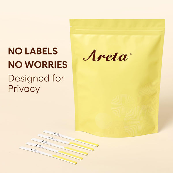 Areta Pregnancy Test Strips: 30-Pack hCG Tests, Highly Accurate and Rapid Results for Early Detection Before Your Missed Period | Expiration Date 11/24/2026