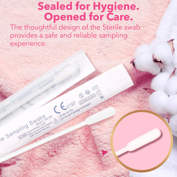 Easy@Home Vaginal pH Test -30 Strips | BV Test Kit at Home for Women | Yeast Infection Test + pH Balance for Women