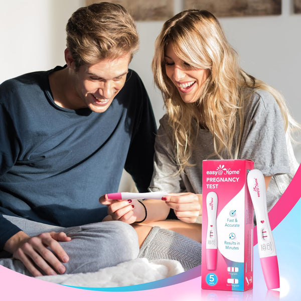 Easy Home Pregnancy Test Sticks Early Detection hCG 5 Count
