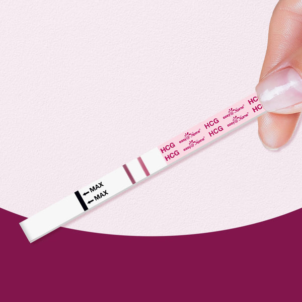 Easy@Home Pregnancy Test Strips: 20 Bulk Pregnancy Strips, Early Detection hCG Test Kit - Pruebas de Embarazo, Powered by Premom APP | 20 Pack