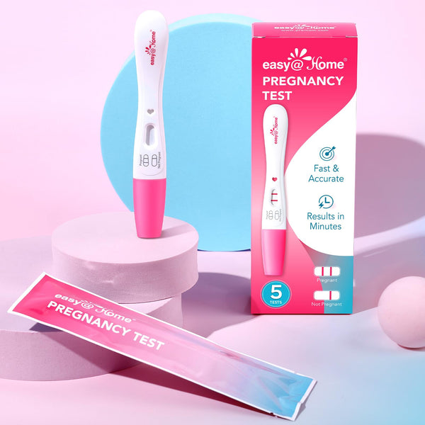 Easy Home Pregnancy Test Sticks Early Detection hCG 5 Count