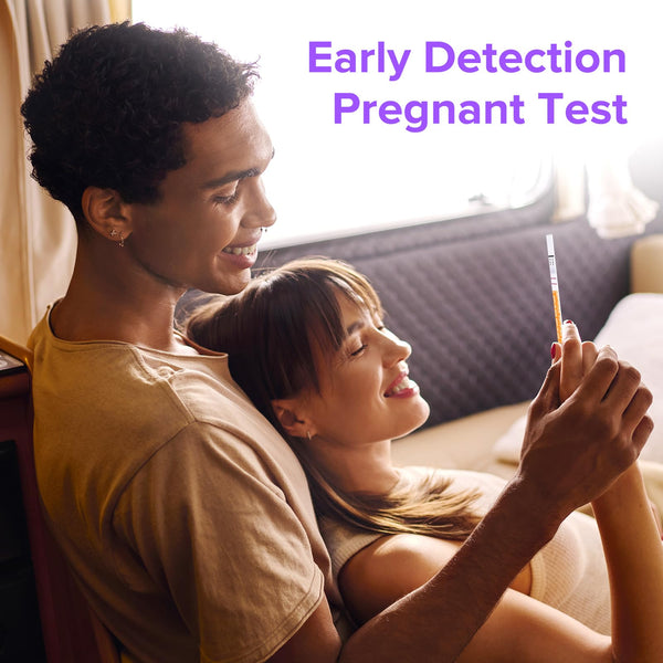 Premom Pregnancy Test Strips - Early Detection Pregnancy Test Kit Powered by Premom Ovulation Predictor APP (50 Count)
