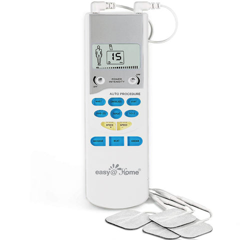 North American Wellness Rechargeable TENS Unit with 16 Gel Pads