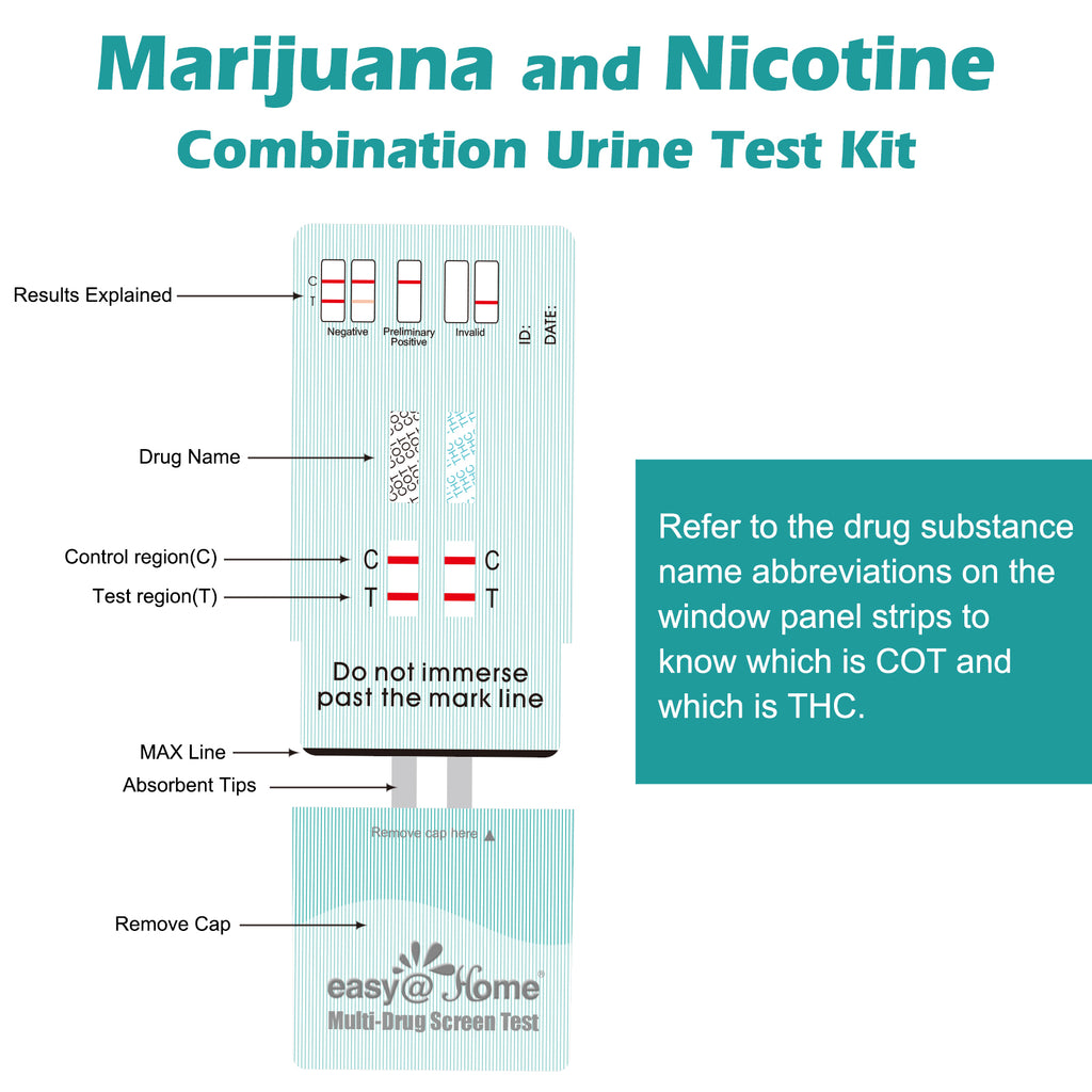does a cigarette show up on a drug test Easy@Home Marijuana and Nicotine Test: Detects THC and Nicotine Metabo does a cigarette show up on a drug test Easy@Home Marijuana and Nicotine Test: Detects THC and Nicotine Metabo