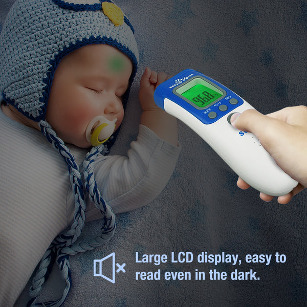 Easy@Home 3 in 1 Non-Contact Infrared Forehead Thermometer for Baby Adult and Child, NCT-301