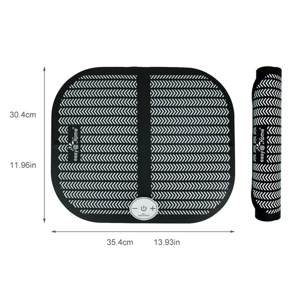 Easy@Home TENS Foot Massager Mat - Accessory of TENS Model# EHE015 and EHE029G (Controller Sold Separately, Mat Can’t Be Used Without TENS Unit Controller), Portable Foot Massager Pad EFM-05R