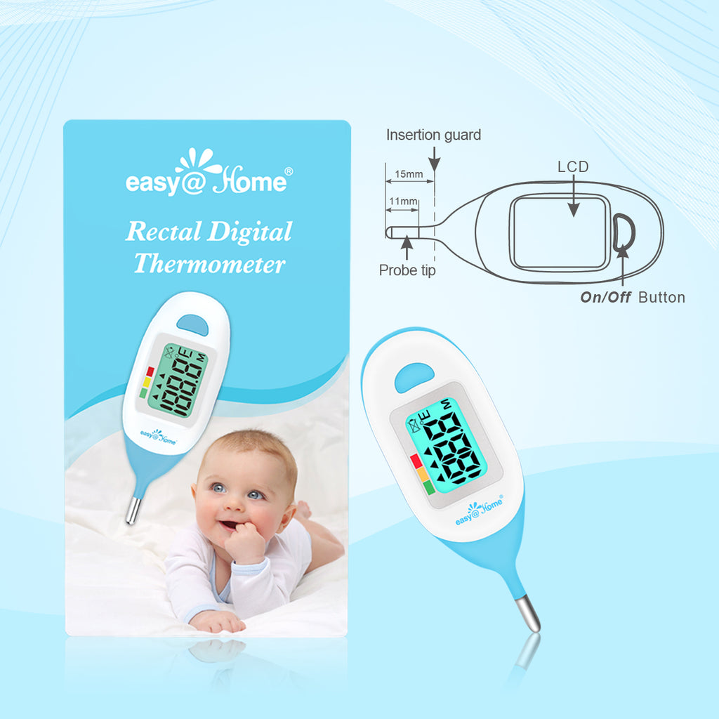 Frida Baby Quick-Read Digital Rectal Thermometer for Accurate