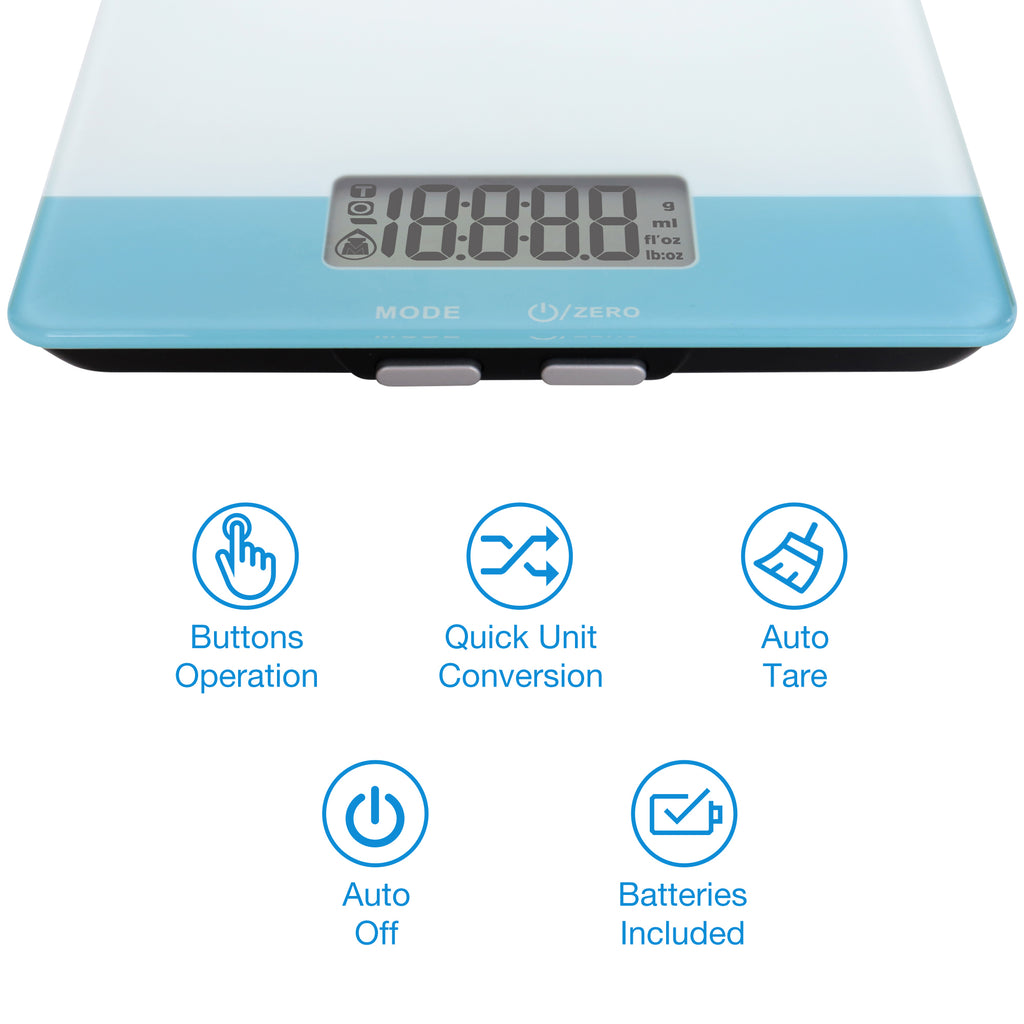 Smart Kitchen Scale, Multifunction Nutritional Scale with Nutritional  Calculator and Timer, Food Scale, Coffee Scale for Keto, Macro, Calorie and