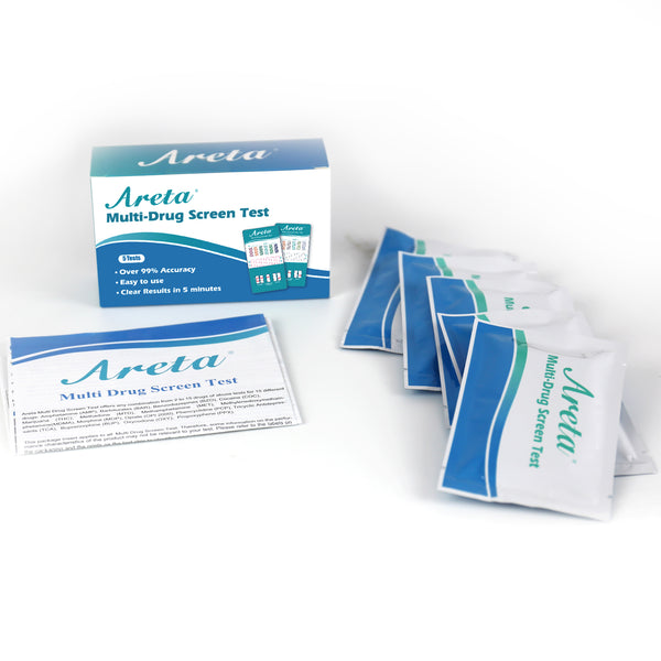 Areta 12 Panel Urine Drug Test Dip Card Kit #ADTP-6125B