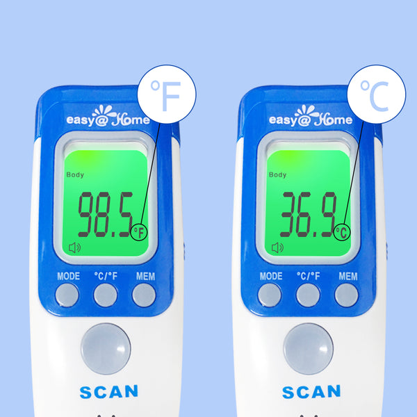 Easy@Home 3 in 1 Non-Contact Infrared Forehead Thermometer for Baby Adult and Child, NCT-301