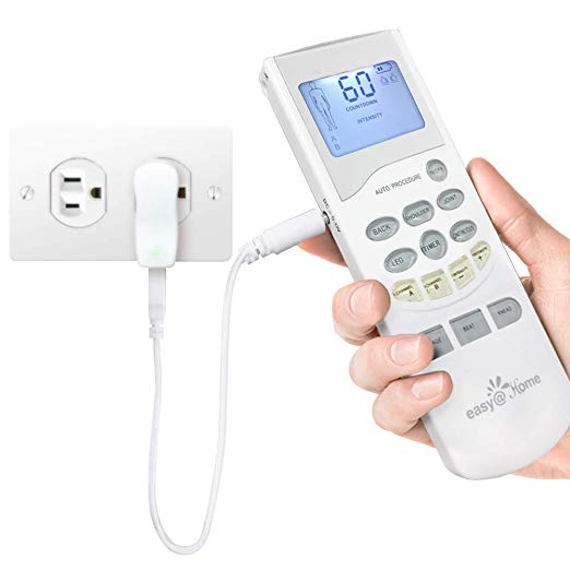Easy@Home 16-Mode Premium Handheld TENS Electronic Pulse Massager Unit,  EHE029G 