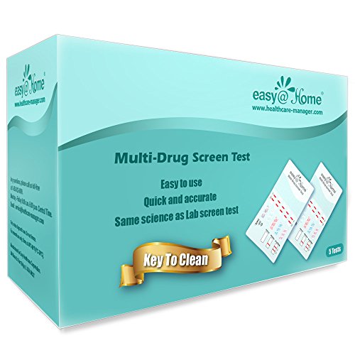  5 Pack Easy@Home Marijuana (THC) Single Panel Drug