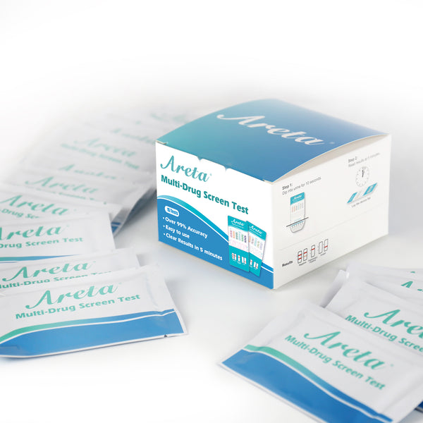 Areta 12 Panel Urine Drug Test Dip Card Kit  #ADTP-1124
