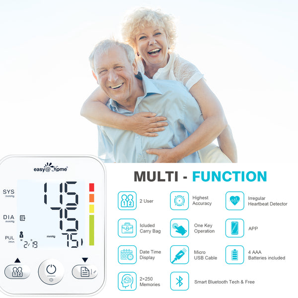 Large Cuff For Easy@Home Digital Upper Arm Blood Pressure Monitor #EBP